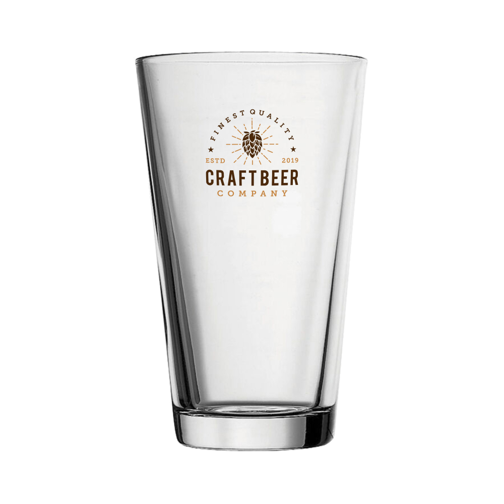 Shaker Pint Toughened Beer Glass (450ml/16oz)