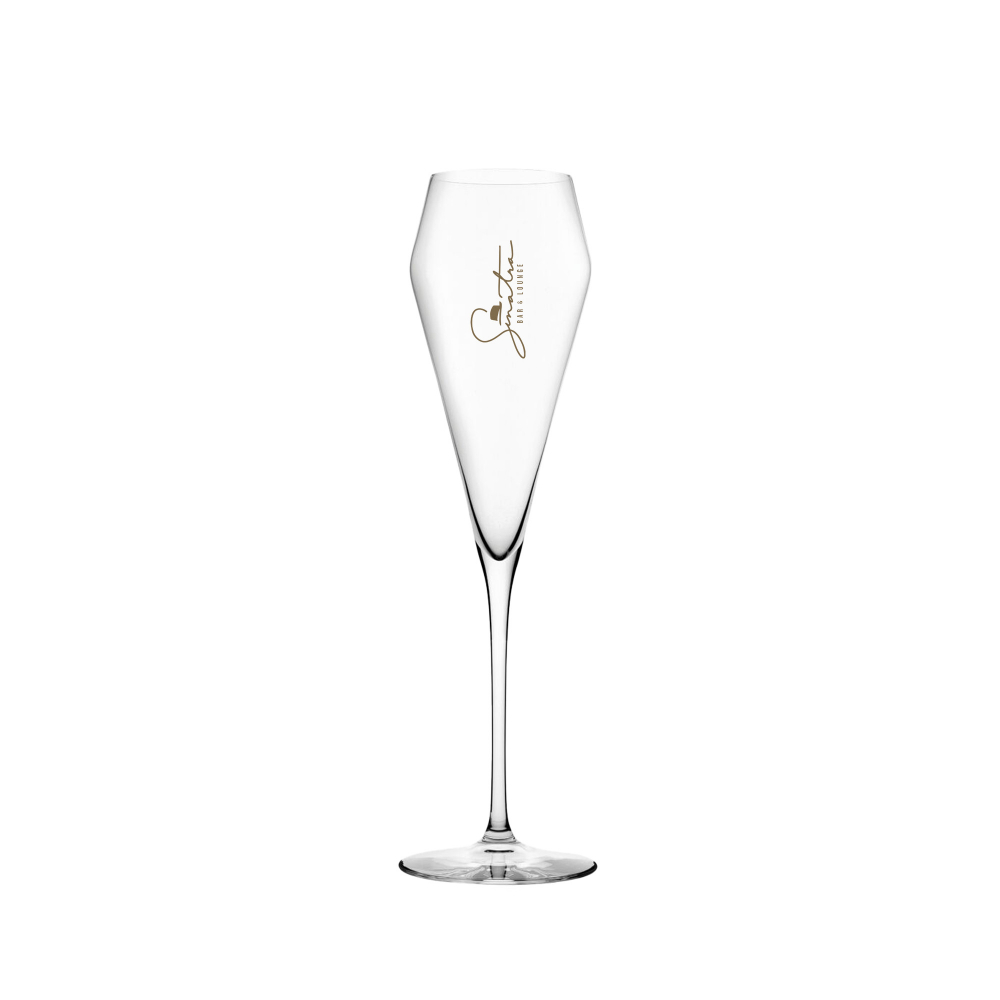 Elegant Edge Champagne Flute Glass (220ml/7.5oz)