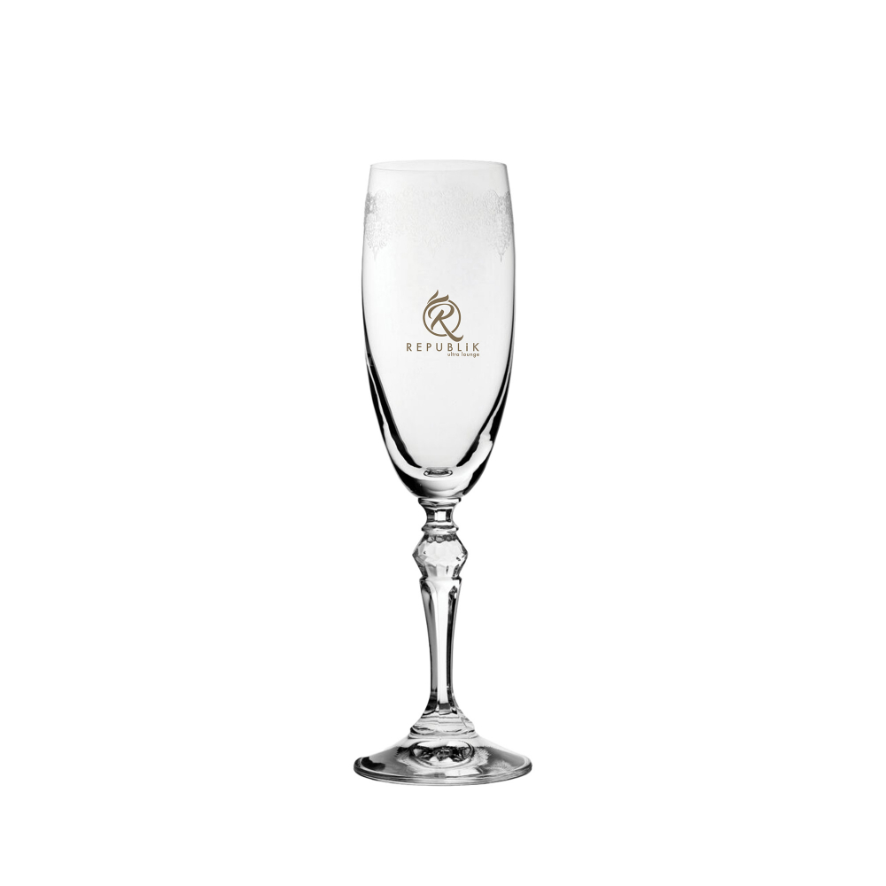Luxury Filigree Champagne Flute (170ml/6oz)