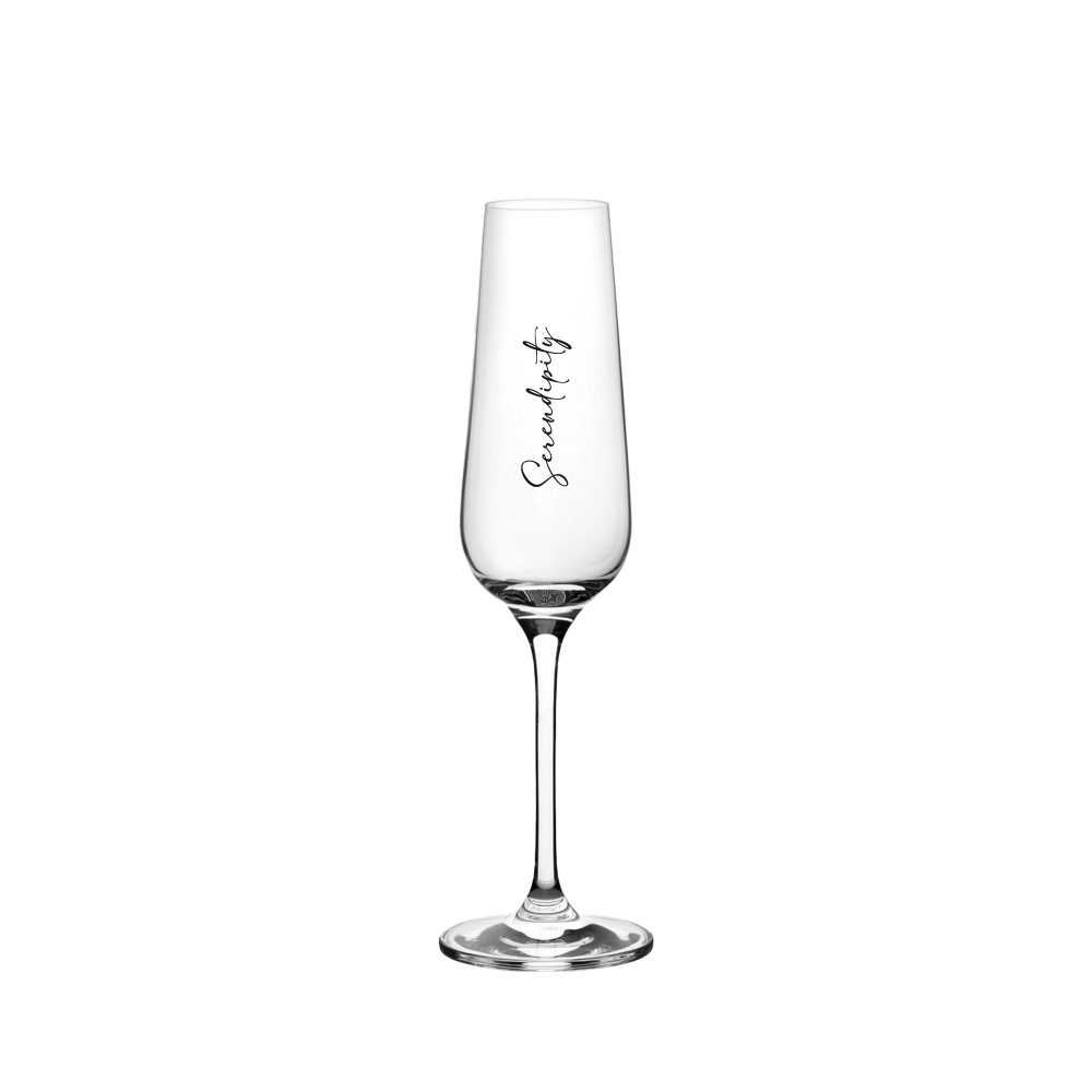 Classy Invitation Champagne Flute Glass (180ml/6oz)
