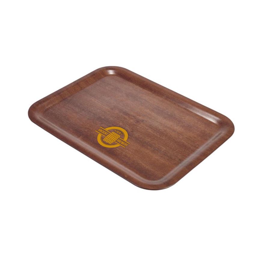 Non-Slip Darkwood Tray (340x460mm)