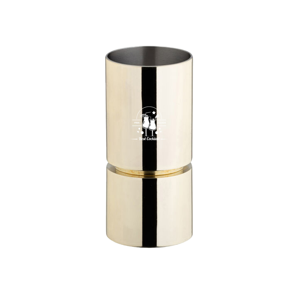 Gold Straight Sided Jigger (25/50ml)