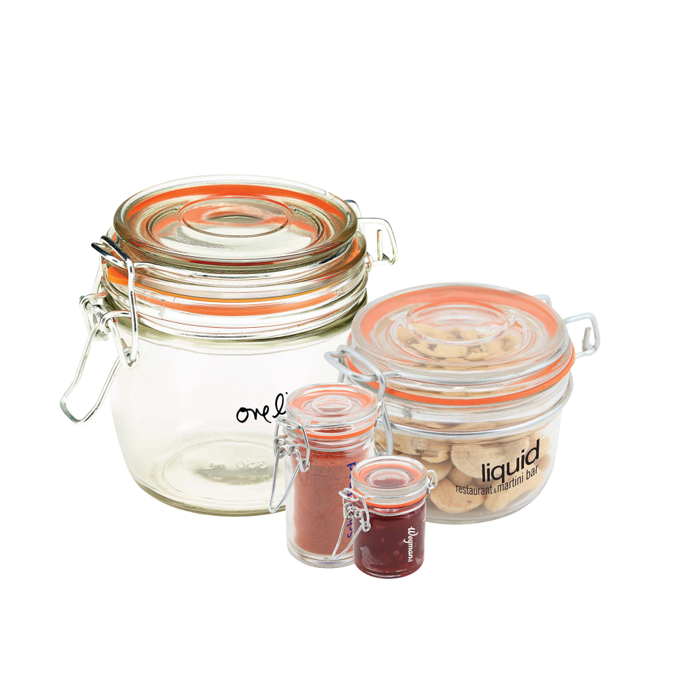 Glass Terrine Jars 