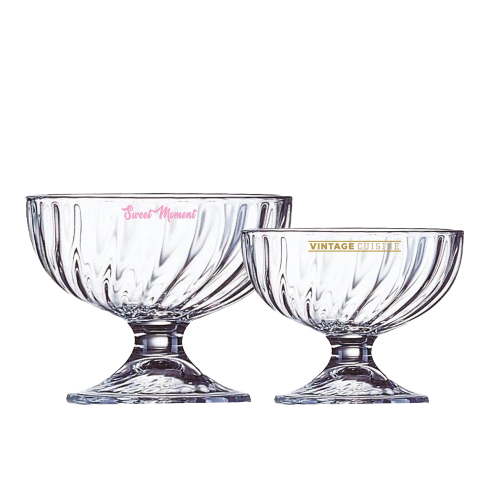 Sorbet Coupe Sundae Dessert Glasses