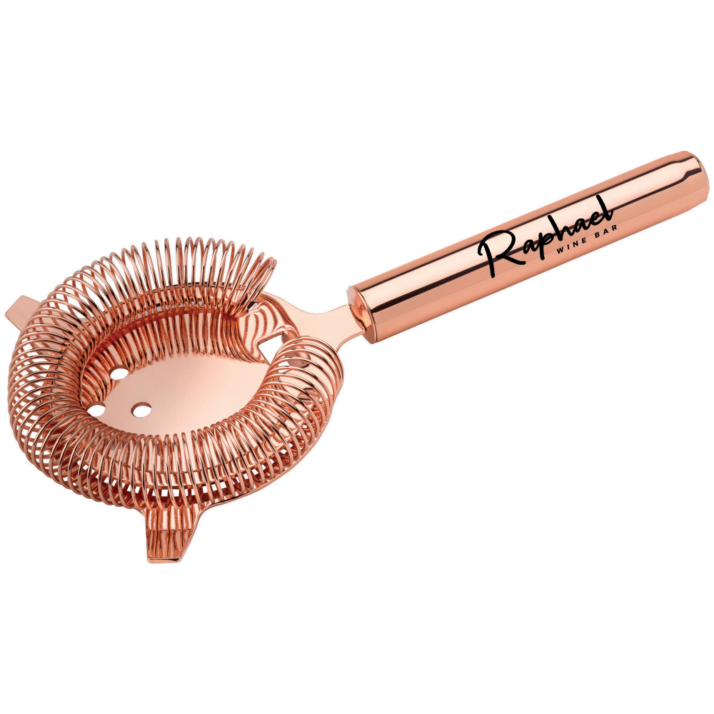 Deluxe Copper Hawthorne Strainer 2 Prong