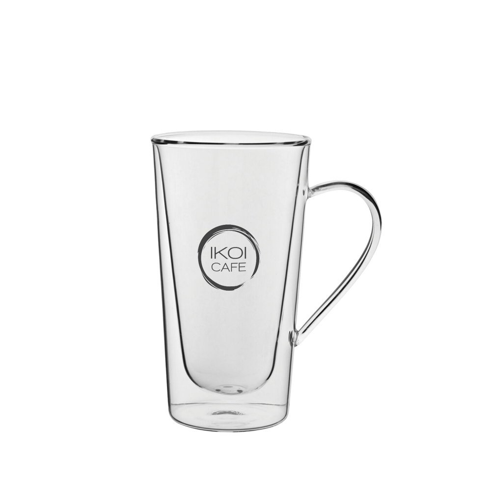 Tall Double Walled Latte Glass (12oz/340ml)