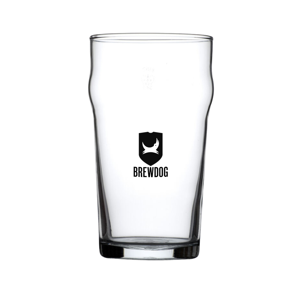 Nonic Nucleated Beer Glass (570ml/20oz)