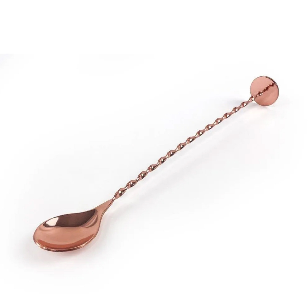 Copper Cocktail Mixing Spoon