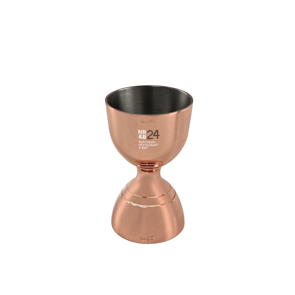 Copper Round Bulb Jigger (25/50ml)