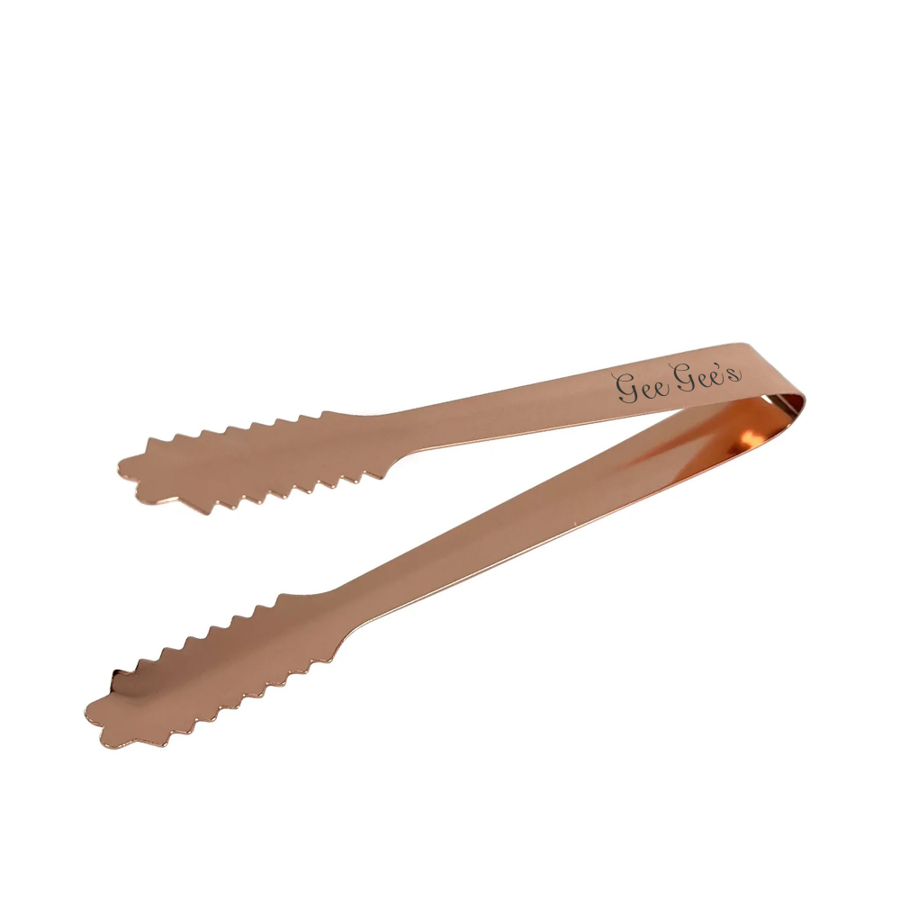 Copper Ice Tongs