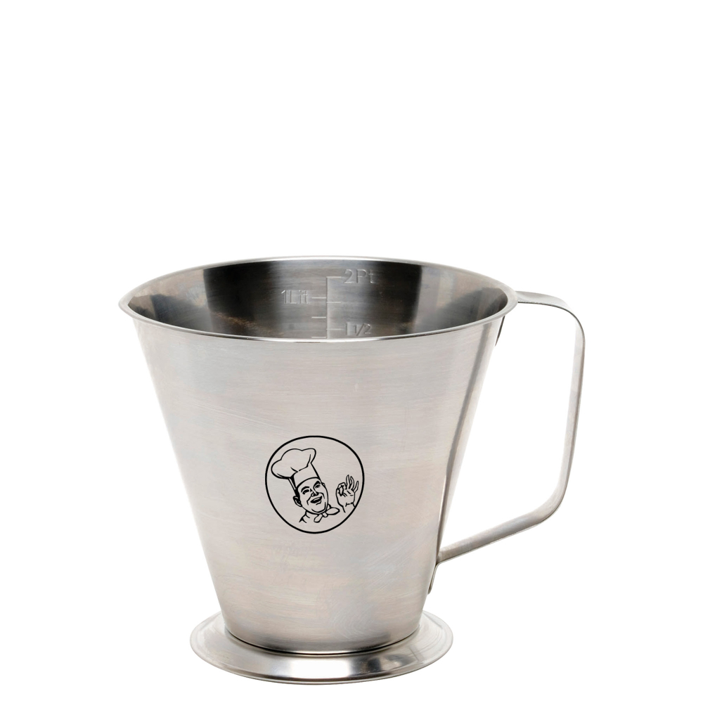 Stainless Steel Graduated Jug (1 Litre/2 Pt)