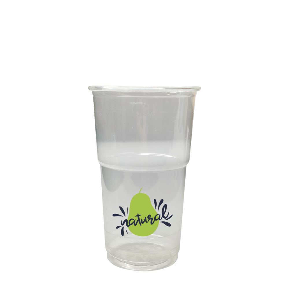 Disposable Plastic Smoothie Tumbler (350ml/12oz)