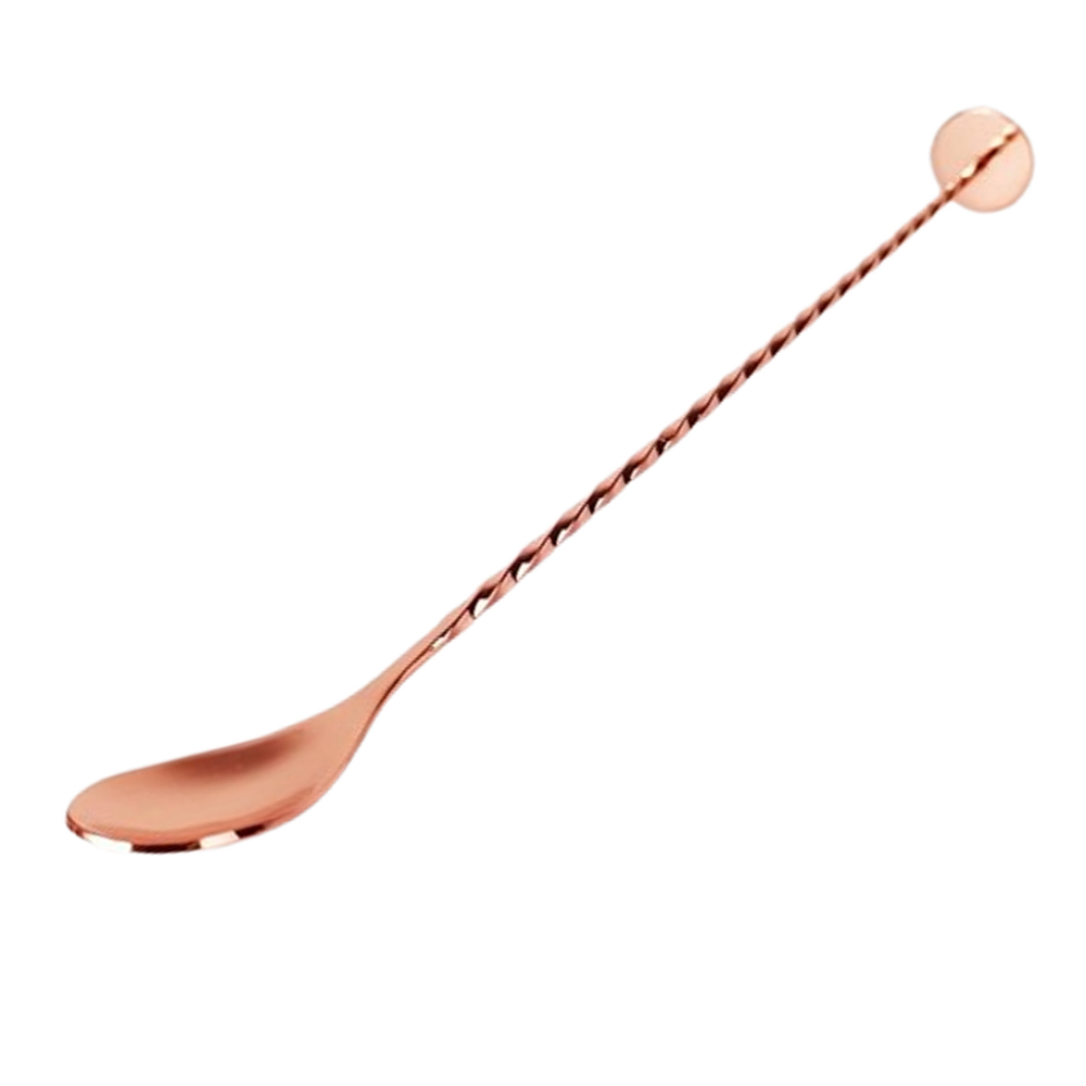 Copper Cocktail Mixing Spoon