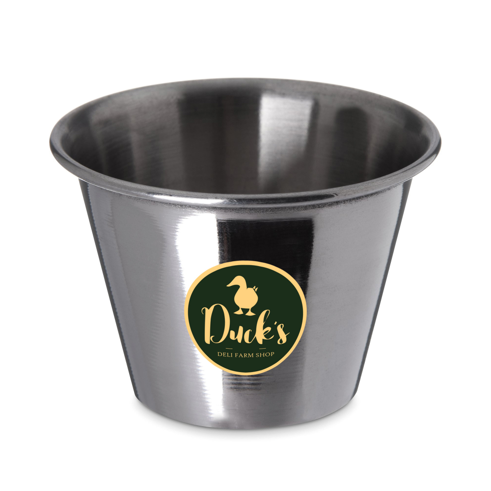 2.5oz Stainless Steel Ramekin - Silver