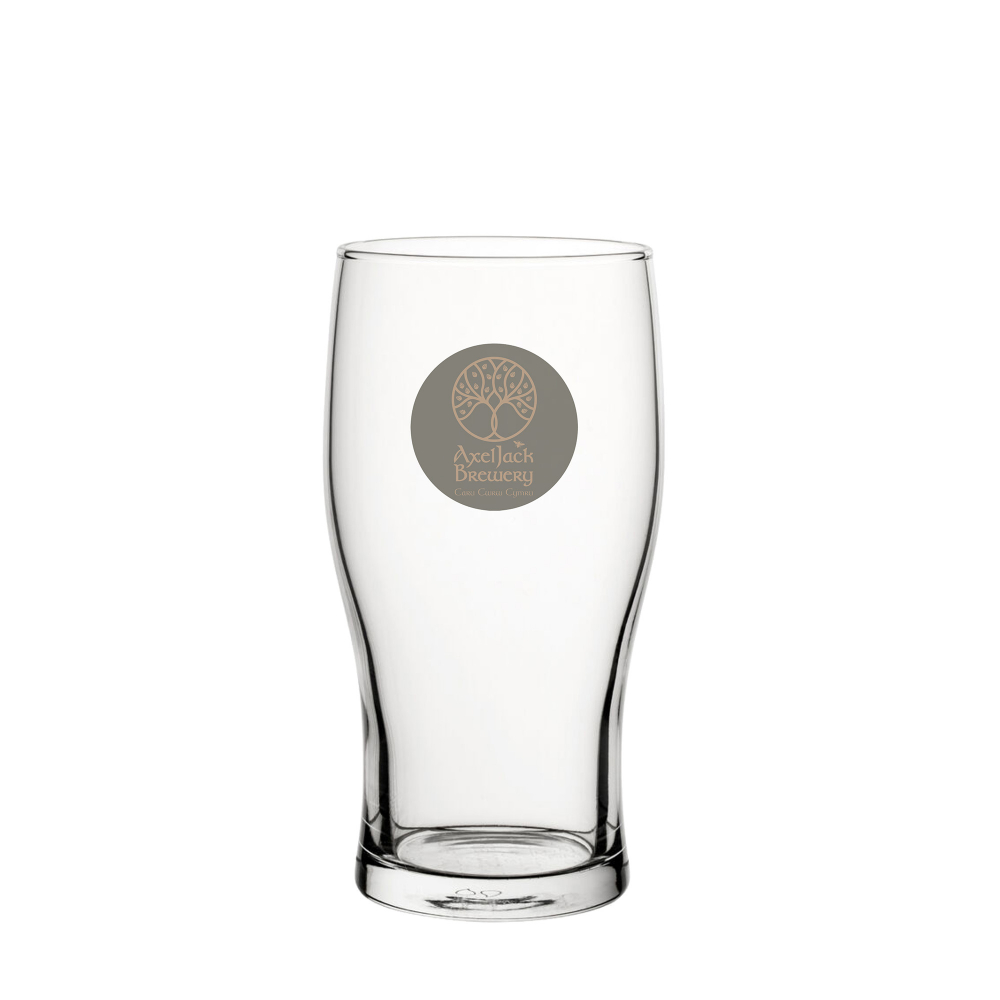 Nucleated Tulip Glass - Half Pint (290ml/10oz)